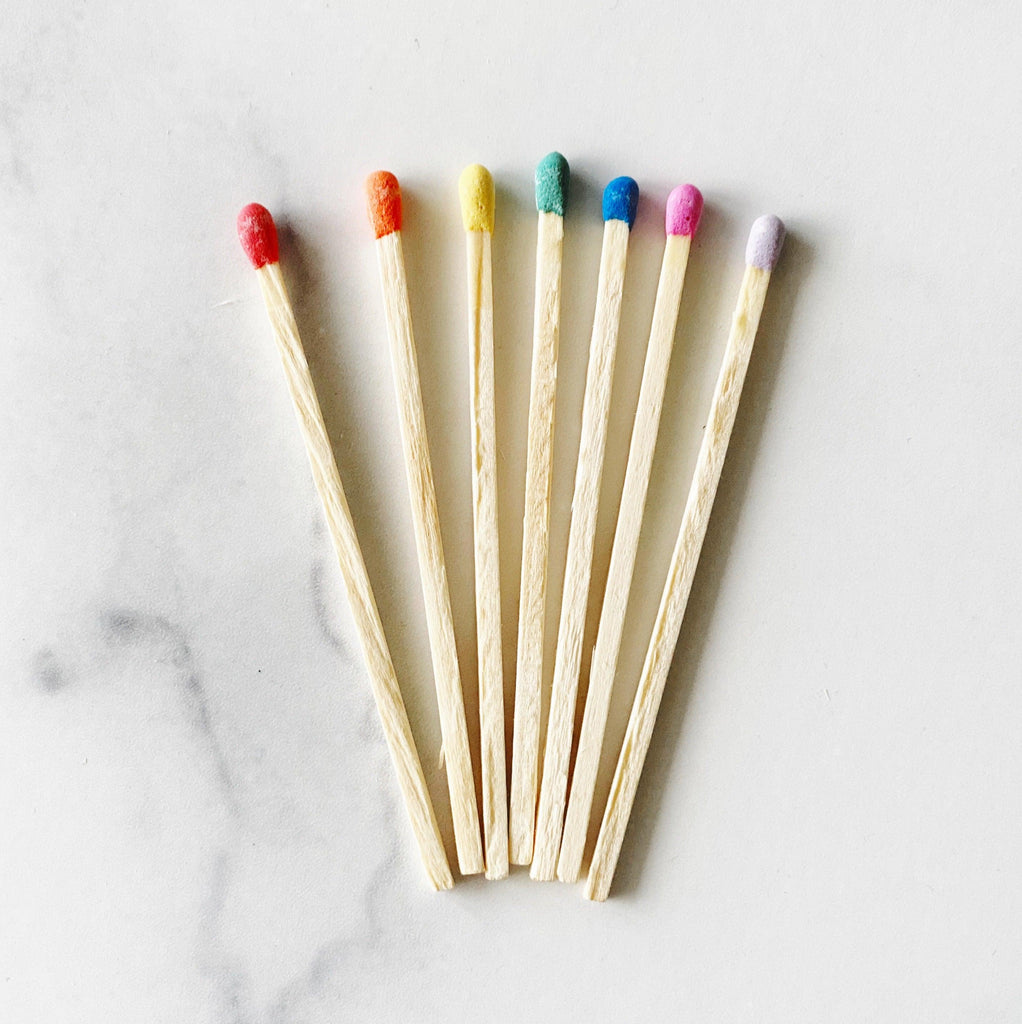 Fancy Rainbow "Diversity" Matches $14.00 - Wild Wax Candle Company